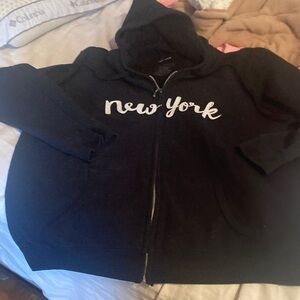 Fifth Sun Black 'New York' Women's Hoodie